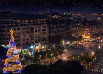 Uma grande festa nos Aliados para celebrar a chegada do Natal à cidade