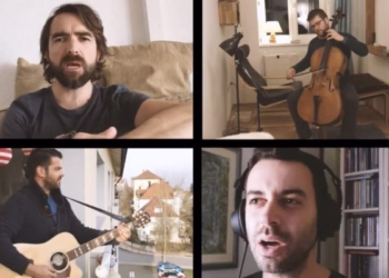 Reúne… e imagina – Quatro músicos, amigos e família em diversos países a celebrar a vida