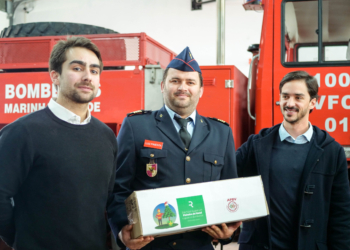 Rnters doa 30 mil euros aos Bombeiros Voluntários Portugueses