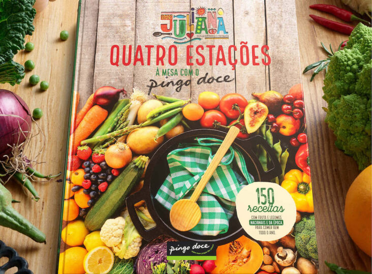 Pingo Doce lança novo livro de receitas que promove o consumo de ingredientes frescos das 4 estações do ano