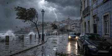 Chuva forte e trovoada chegam a 26 e 27 de agosto: 11 distritos sob aviso amarelo